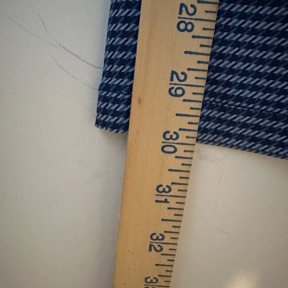 Croft & Barrow Womens Pull On Pants Size 4  Blue Checkered Straight Leg Slimmin - Picture 10 of 10